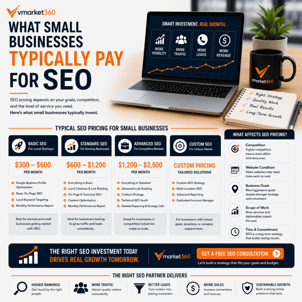 What Small Businesses Typically Pay for SEO